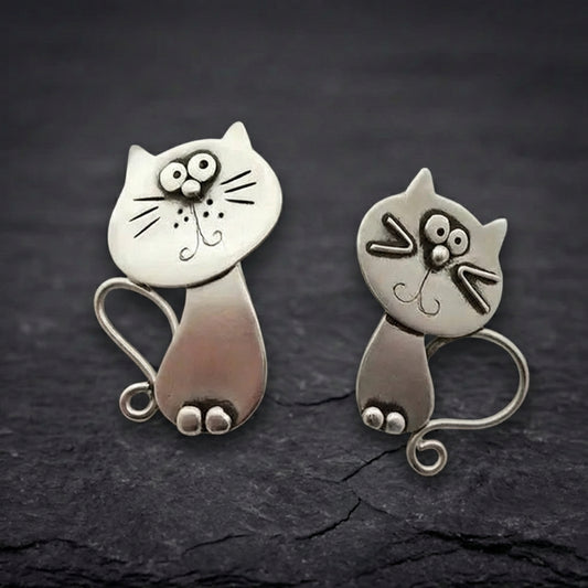 Cute Cat Stud Earrings 95006040