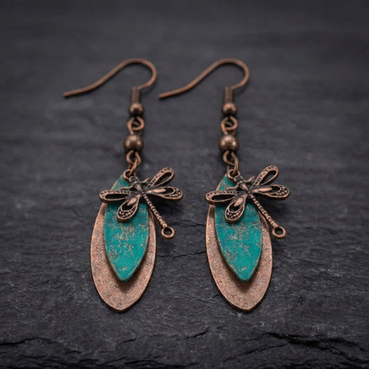Vintage Dragonfly Earrings 33192776