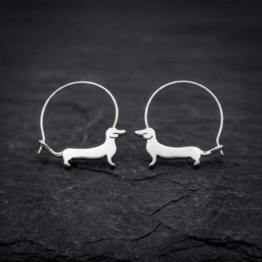Dachshund Hoop Earrings 99398457
