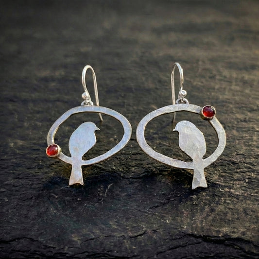 Vintage Bird Dangle Earrings 02019400