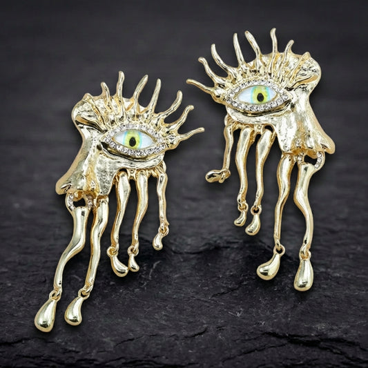 Statement Evil Eye Earrings 03249900