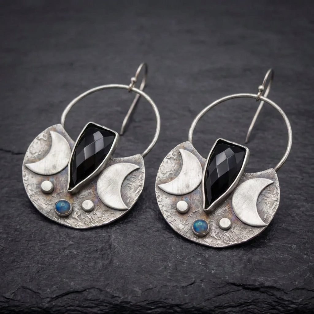 Elegant Moon Phase Earrings 33773162