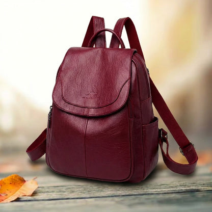 Genuine Leather Backpack