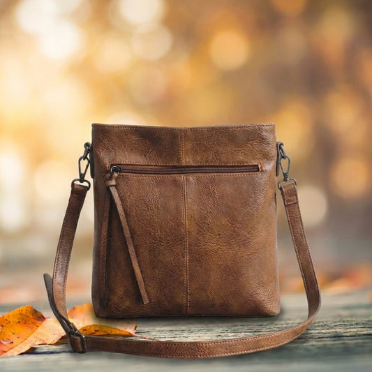 Genuine Leather Crossbody Bag