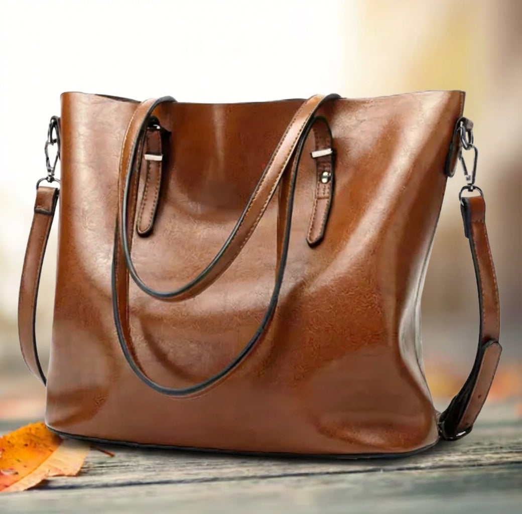 Genuine Leather Crossbody Bag