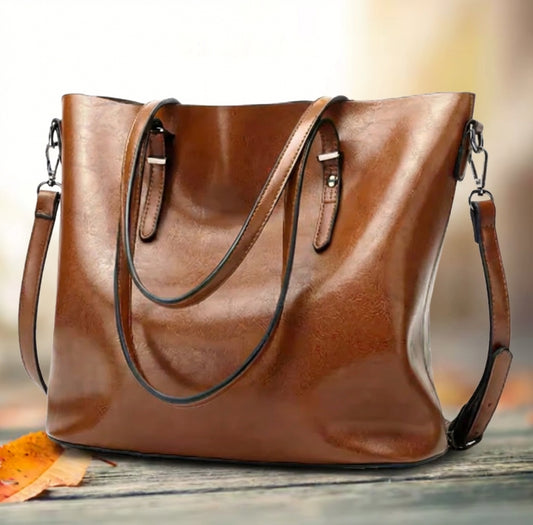 Genuine Leather Crossbody Bag