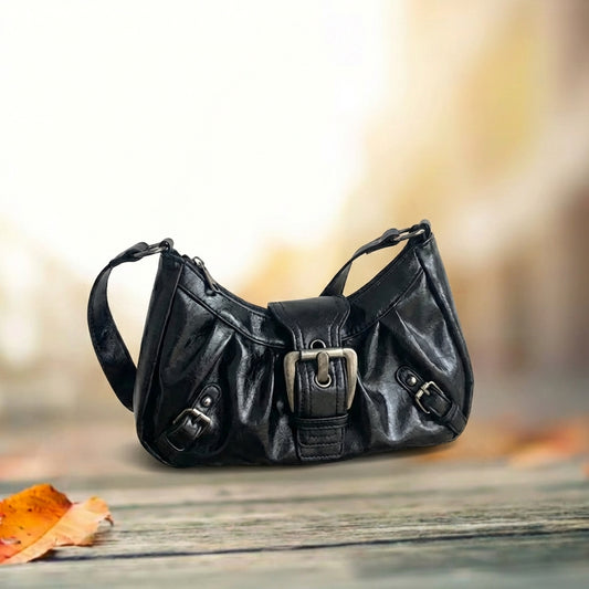 Genuine Leather Slouch Bag