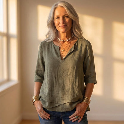 Tunic With V Neck