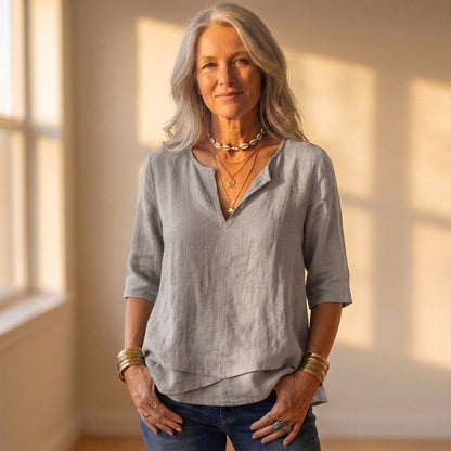 Tunic With V Neck