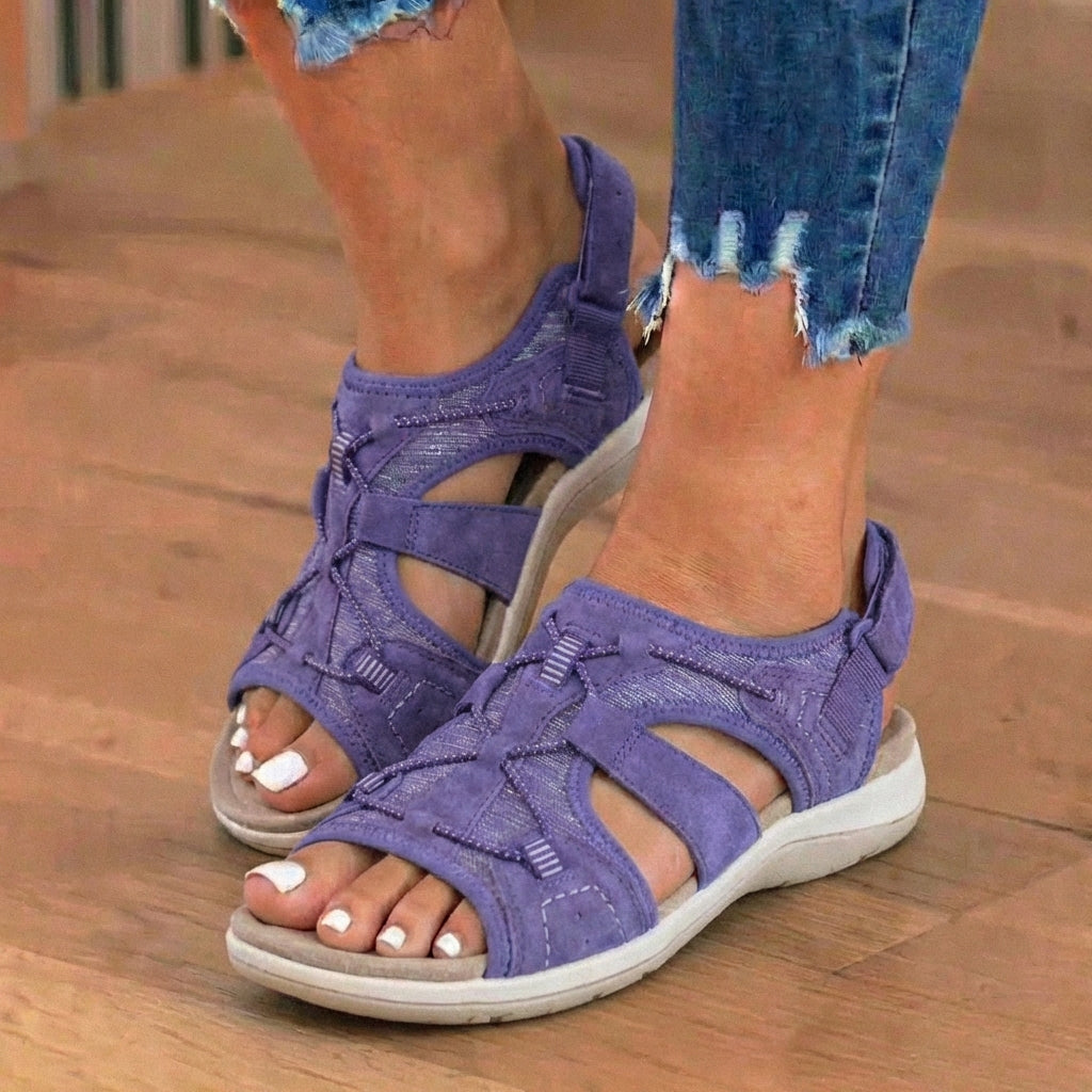 Orthopedic Sport Mesh Sandals - Multi-Strap Adjustable Design
