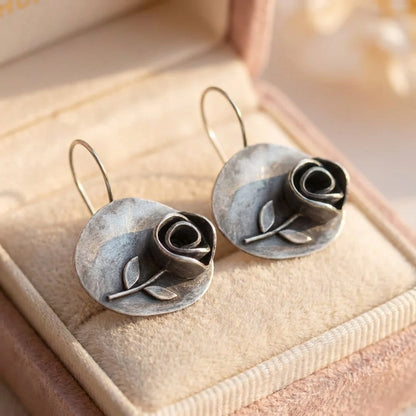 Vintage Rose Earrings