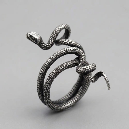 Coiled Cobra Wrap Ring