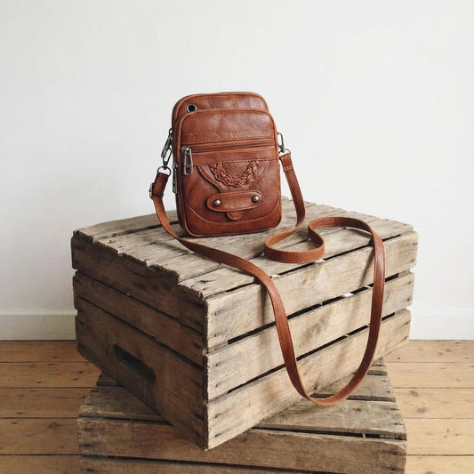 Vintage Mini Leather Bag