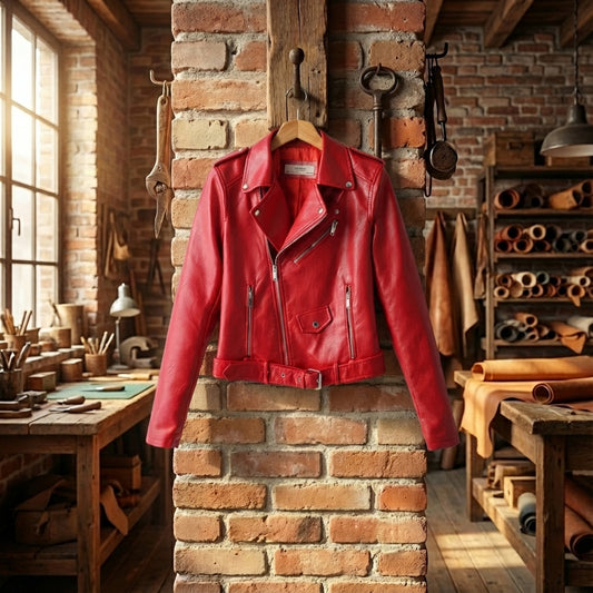 Alessandra® | Genuine Leather Jacket