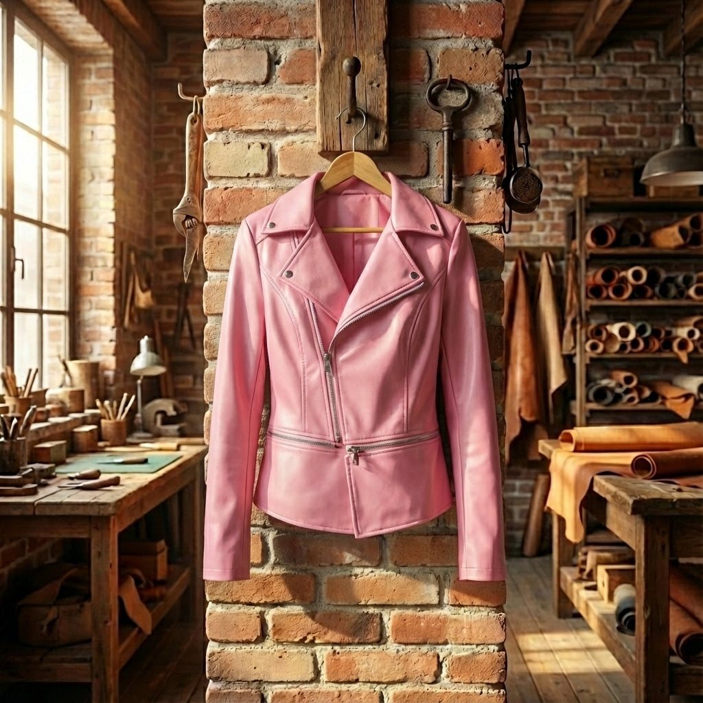 Giuliana® | Genuine Leather Jacket