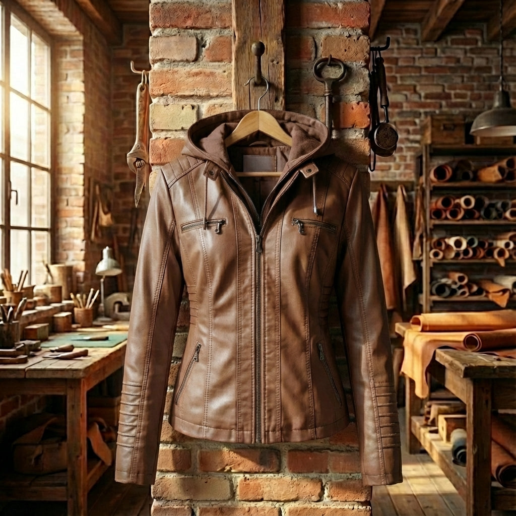 Nicoletta® | Genuine Leather Jacket