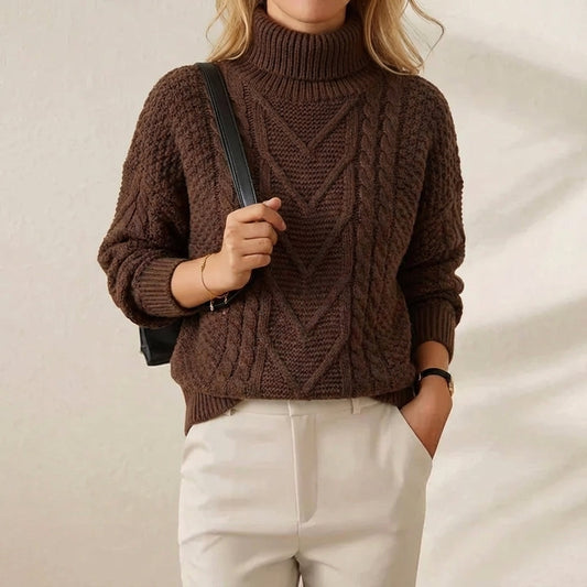 Cotton Cable Knit Sweater
