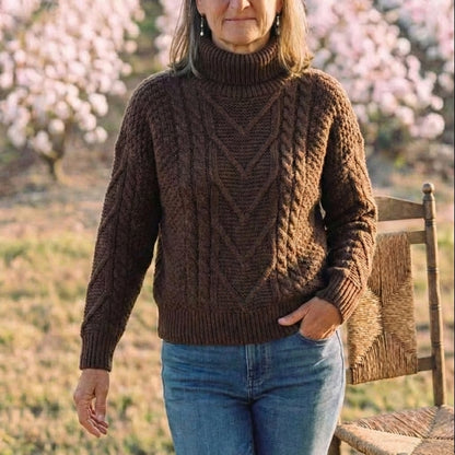 Cotton Cable Knit Sweater