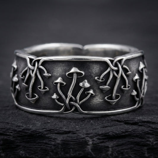 Gothic Mushroom Ring 80070328