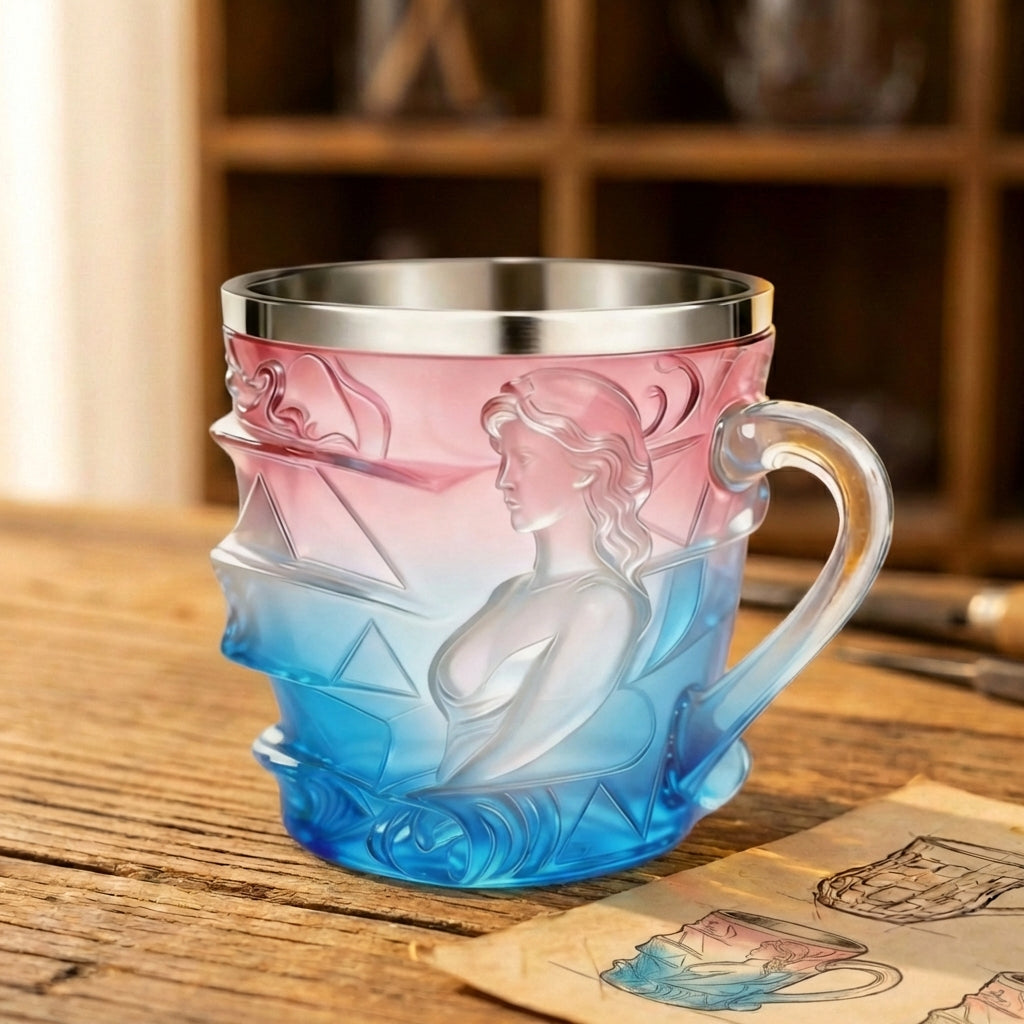 Gradient Mermaid Fantasy Mug