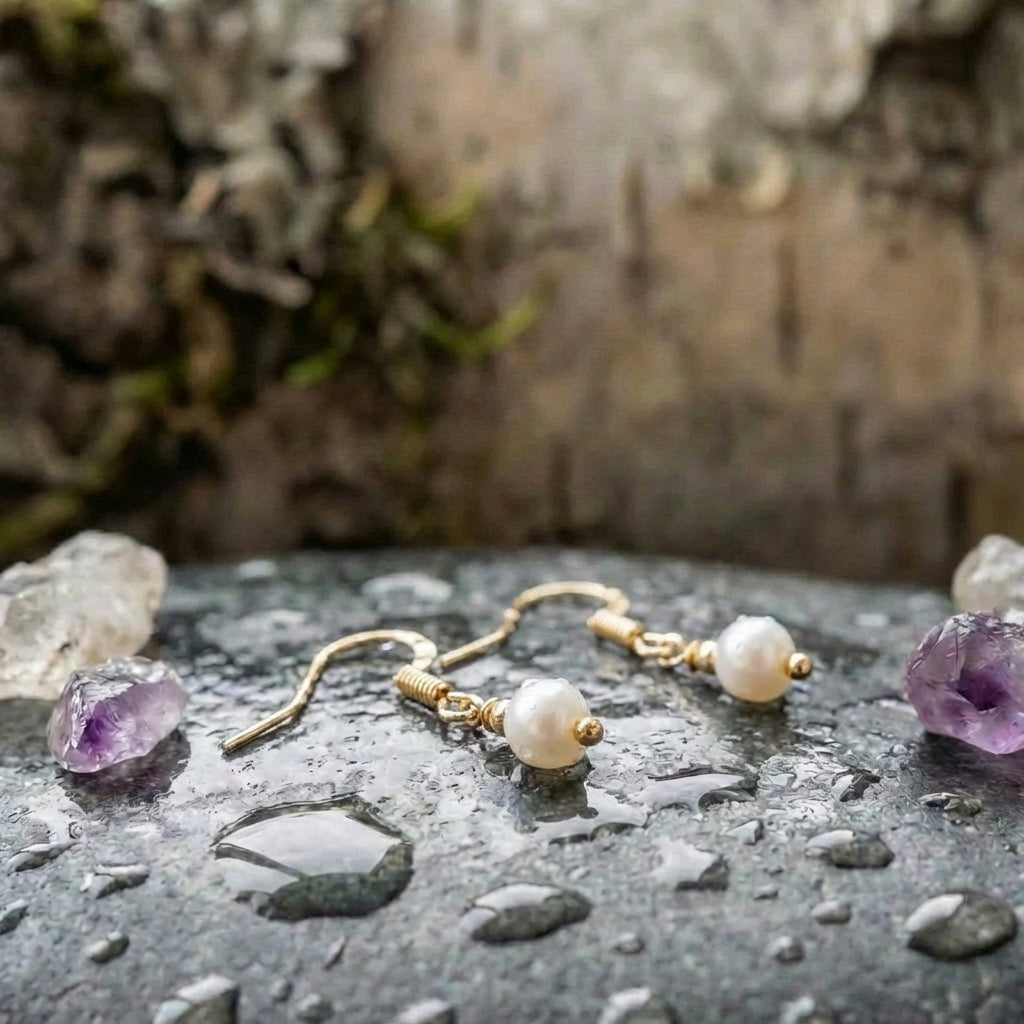 Greta Freshwater Pearl Earrings