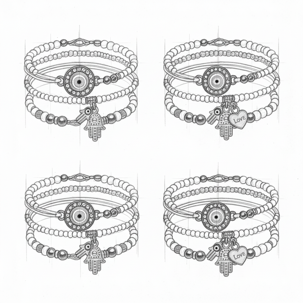 Hamsa Bracelet Bundle