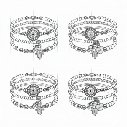 Hamsa Bracelet Bundle
