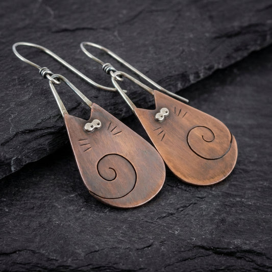Handmade Cat Earrings 41218109