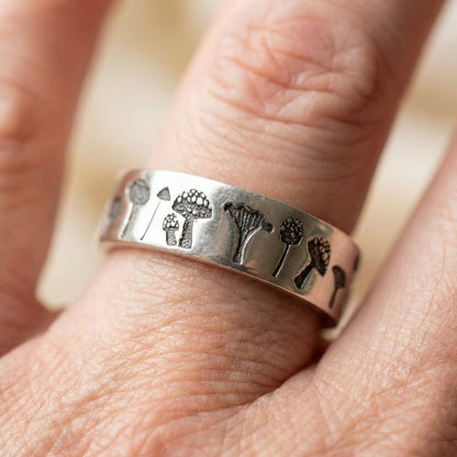 Handmade Mushroom Ring