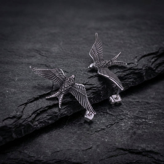 Handmade Swallow Earrings 44729972