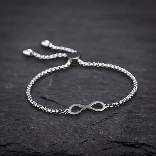 Infinite Silver Bracelet