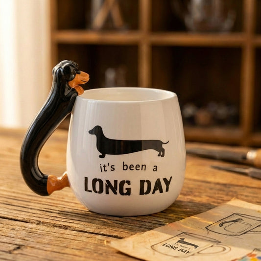 It'S Been A Long Day Dachshund Mug