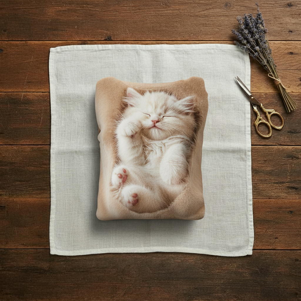 Anna's Handkitted Cat Sweater