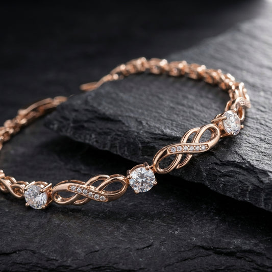 Luna Natural Zircon Bracelet