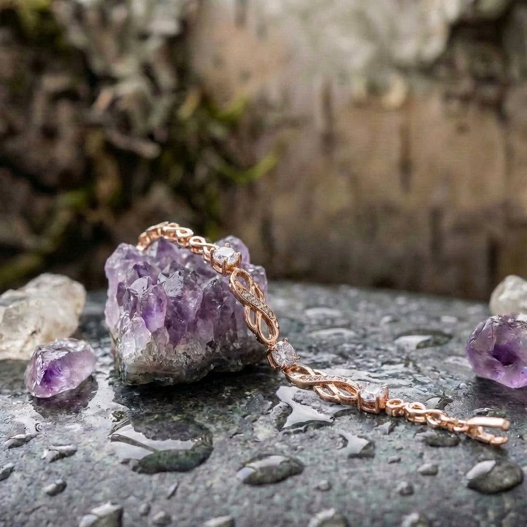 Luna Natural Zircon Bracelet