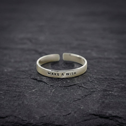 Make A Wish Silver Ring 96414647