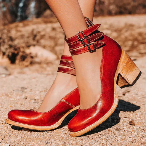 Patent Leather Ankle Boots