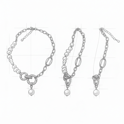 Natural Freshwater Pearl Necklace