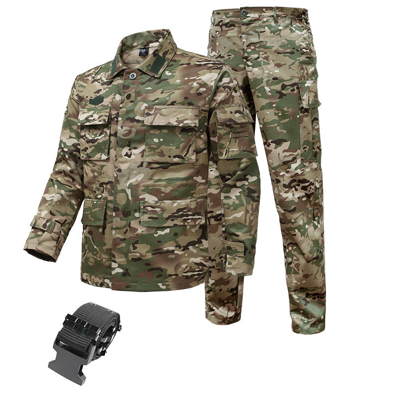 Cp Camouflage Uniform Suit + Belt