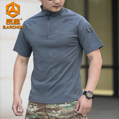 Gray Short Sleeves