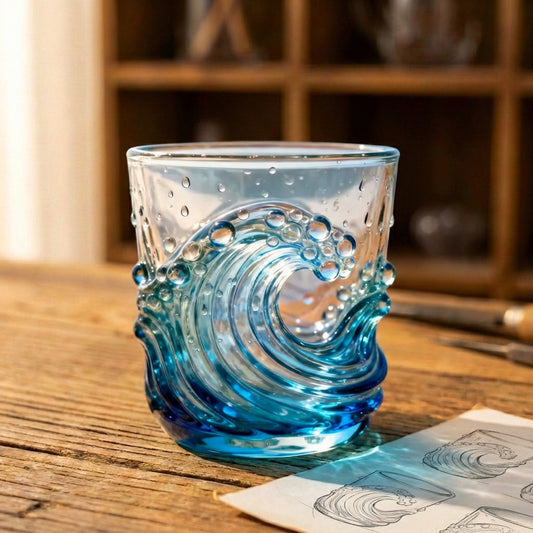 Ocean Wave Bubble Mug
