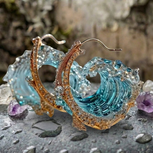 Ocean'S Oath Earrings Sustainable Ocean Inspired Jewelry