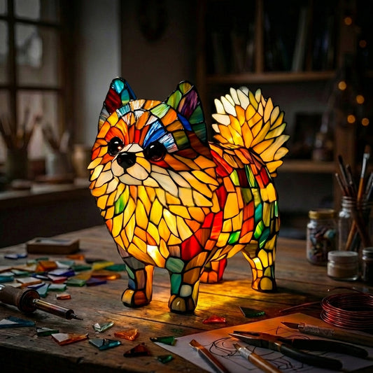 Pomeranian Lamp