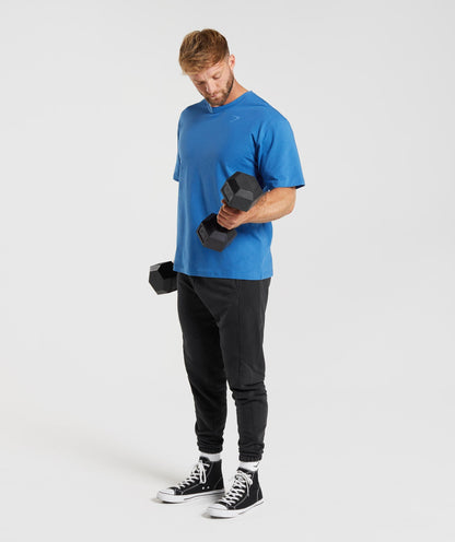 Gymshark Power T-Shirt - Lakeside Blue
