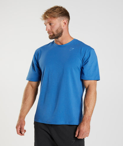 Gymshark Power T-Shirt - Lakeside Blue