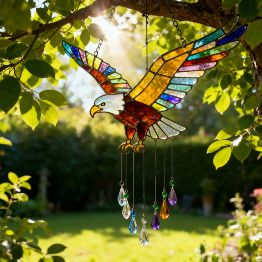 Rainbow Eagle Wind Chime