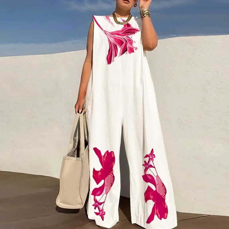 Playful and lightweight jumpsuit
