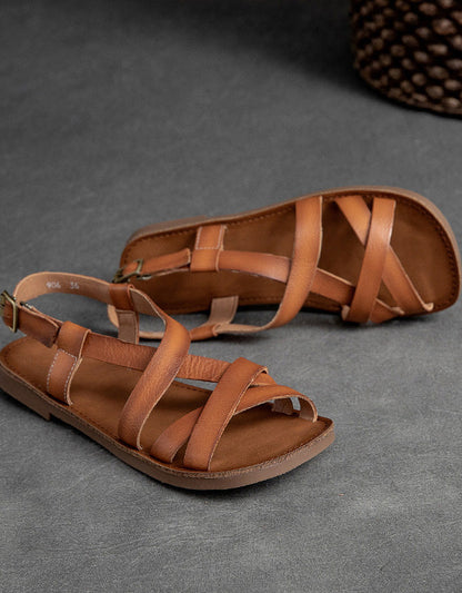 Strappy Flat Sandals