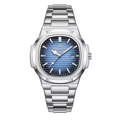 Men's Luxury Square-Round Watch