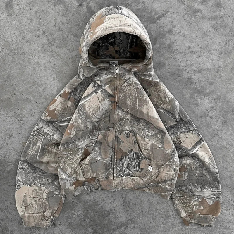 Camo Zipper